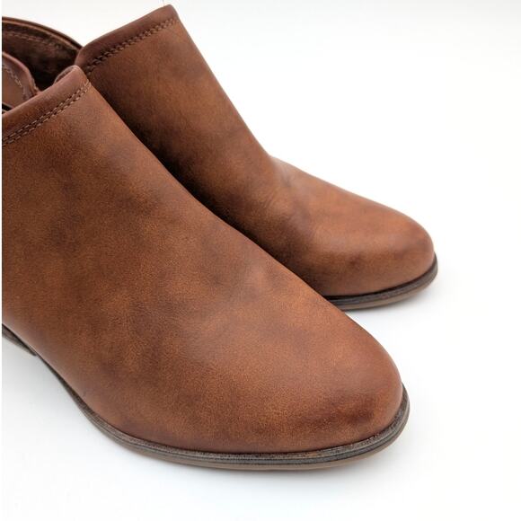 Dr. Scholl's Laurel Women's Ankle Boots Almond Toe Brown Size US8.5 EU39 - Picture 7 of 12